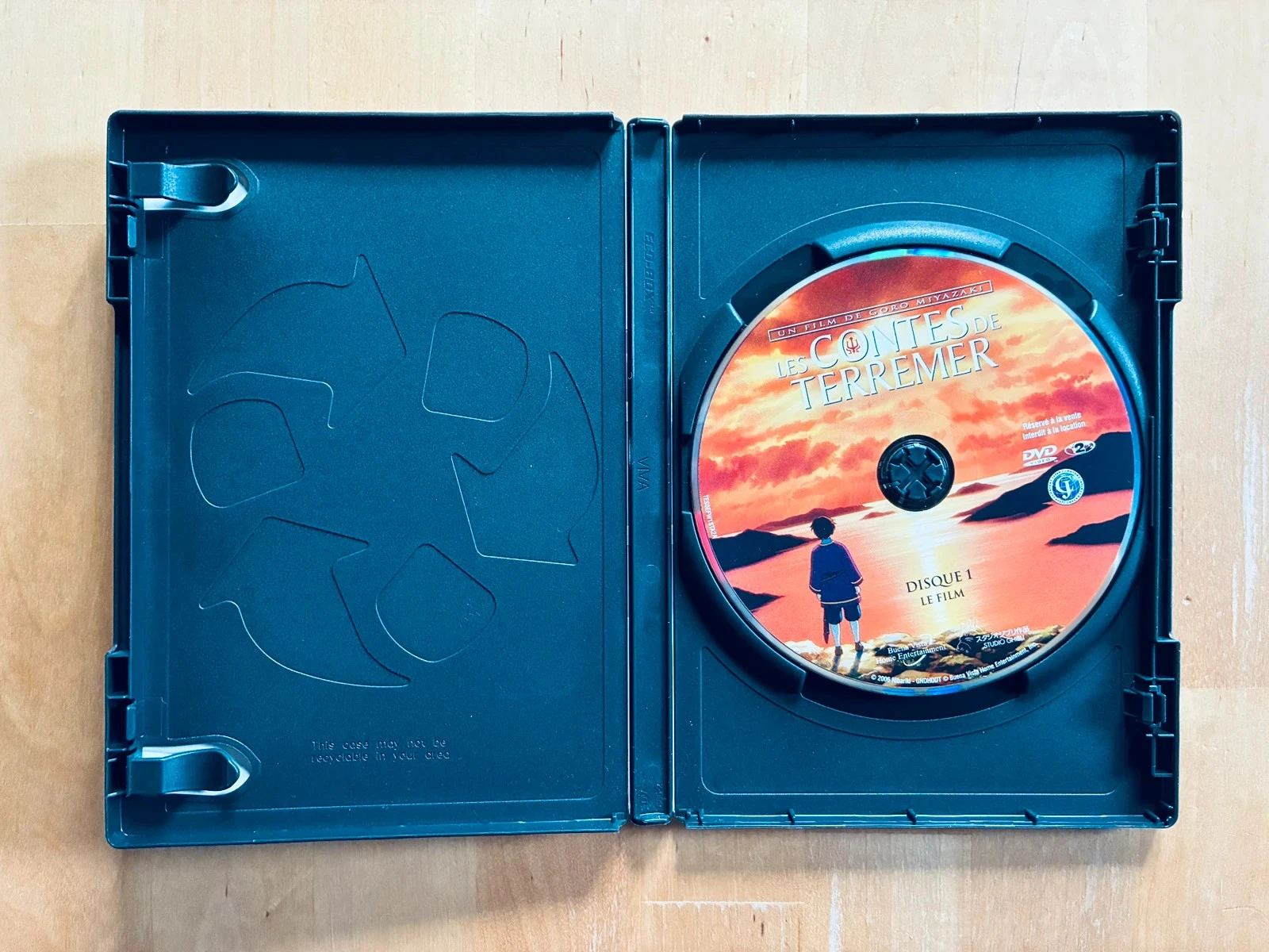 DVD As histórias de Terramar de Goro Miyazaki Studios Ghibli. – photo 2